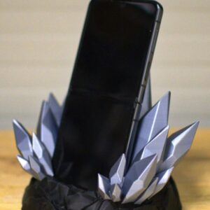Crystal phone holder